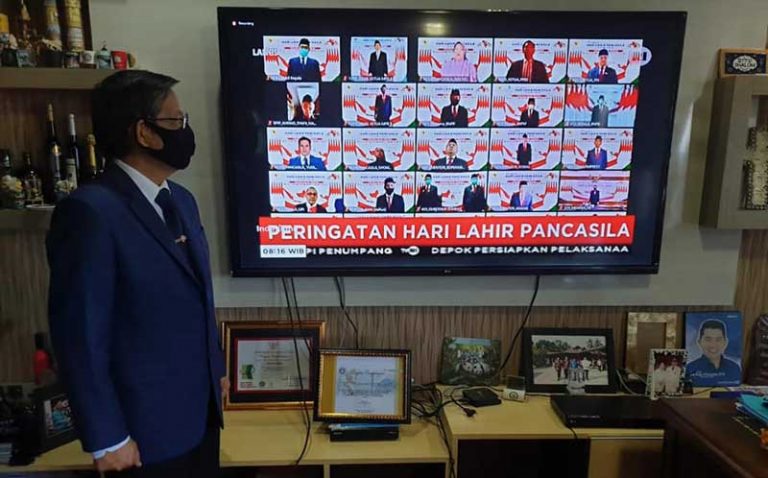 Walikota GSVL Ikut Upacara Hari Lahir Pancasila Melalui ...